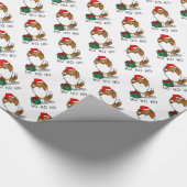 Shetland Sheepdog (Einmal) Niedlich Geschenkpapier (Ecke)