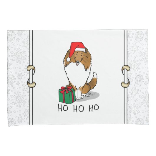 Shetland Sheepdog (Einmal) Niedlich Kissenbezug (Vorderseite-Rechts)