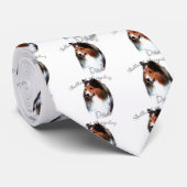 Shetland Sheepdog (Einmal) Vater 2 Krawatte (Gerollt)