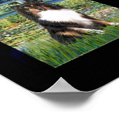 Shetland Sheepdog Famous Art Composite Poster (Ecke)