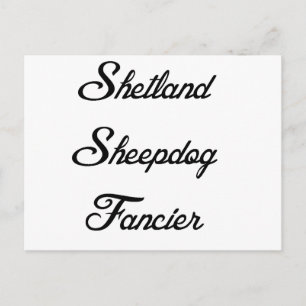 shetland sheepdog fancier.png postkarte