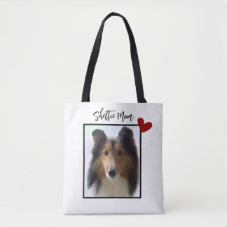 Shetland Sheepdog Foto Sheltie Mama Tasche