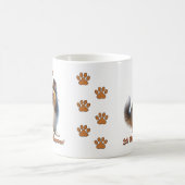 Shetland Sheepdog - Fügen Sie den Namen des Hundes Kaffeetasse (Mittel)