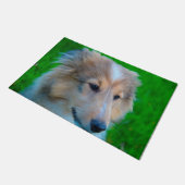 Shetland Sheepdog Fußmatte (Schrägansicht)