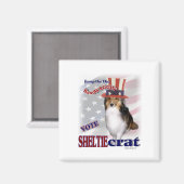 SHETLAND SHEEPDOG Geschenke Magnet (Vorderseite/Rückseite)