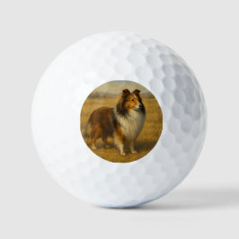 Shetland Sheepdog Golfball