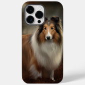 Shetland Sheepdog Halloween Beängstigend Case-Mate iPhone Hülle (Rückseite)