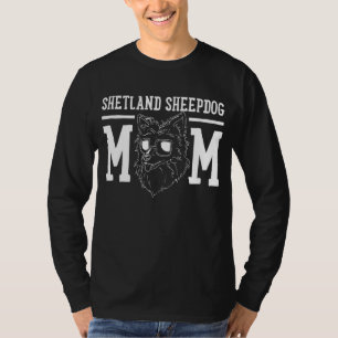Shetland Sheepdog Hund Mama Mama T-Shirt