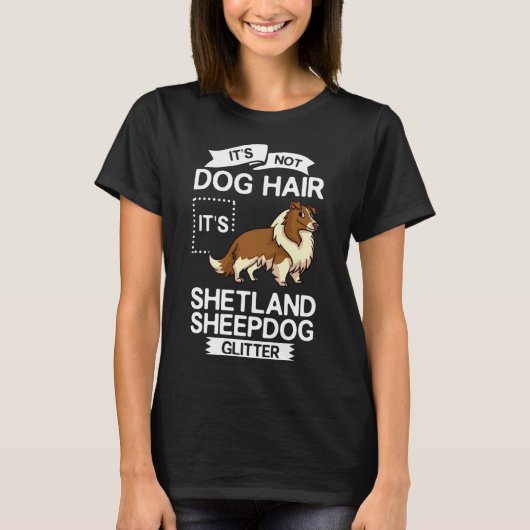 Shetland Sheepdog Hund Welpen Eigentümer T-Shirt (Vorderseite)