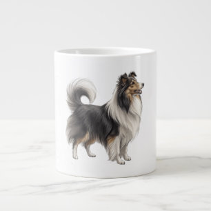 Shetland Sheepdog Jumbo-Tasse