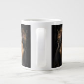 Shetland Sheepdog Jumbo-Tasse (Rückseite)