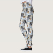Shetland Sheepdog lässt es Weihnachten Leggings (Links)