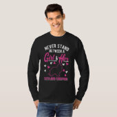 Shetland Sheepdog Mädchen Sheltie T-Shirt (Vorne ganz)