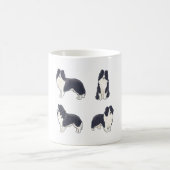 Shetland sheepdog Magie Kaffeetasse (Mittel)