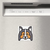 Shetland Sheepdog Magnet (In Situ (Geschirrspüler))