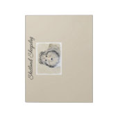 Shetland Sheepdog Malerei - Niedliche Original Hun Notizblock (Rotiert)