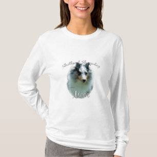 Shetland Sheepdog (Merle) Mama 2 T-Shirt