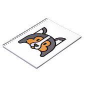 Shetland Sheepdog Notizblock (Linke Seite)