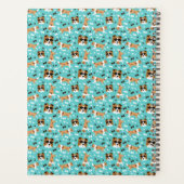 Shetland Sheepdog Pattern Aqua Planer (Rückseite)