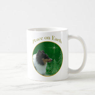 Shetland Sheepdog Peace Kaffeetasse