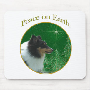 Shetland Sheepdog Peace Mousepad