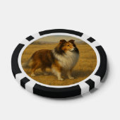 Shetland Sheepdog Pokerchips (Einzeln)