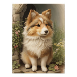 Shetland Sheepdog Poster