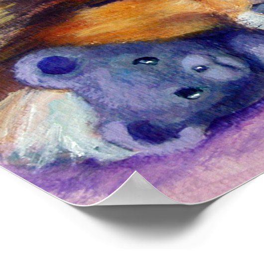 Shetland Sheepdog Print Poster (Ecke)