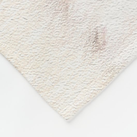 Shetland Sheepdog Puppy Malerei Original Dog Art Fleecedecke (Ecke)