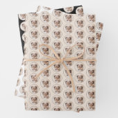 Shetland Sheepdog Puppy Malerei Original Dog Art Geschenkpapier Set (Beispiel)