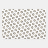 Shetland Sheepdog Puppy Painting Sheltie Dog Art Geschenkpapier Set (Vorderseite 2)