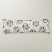 Shetland Sheepdog Puppy Painting Sheltie Dog Art Seitenschläferkissen (Rückseite)