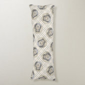 Shetland Sheepdog Puppy Painting Sheltie Dog Art Seitenschläferkissen (Vorderseite Vertikal)