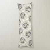 Shetland Sheepdog Puppy Painting Sheltie Dog Art Seitenschläferkissen (Rückseite (Vertikal))