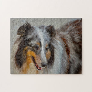 Shetland Sheepdog-Puzzle. Puzzle