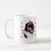 Shetland Sheepdog Santa Paws Kaffeetasse (Links)