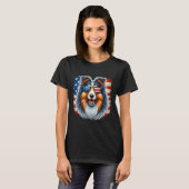 Shetland Sheepdog Sheltie 4. T-Shirt (Vorne ganz)