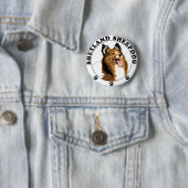 Shetland Sheepdog - Sheltie Button (Beispiel)