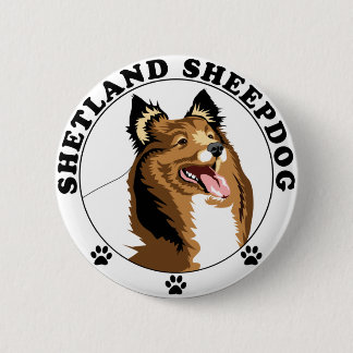 Shetland Sheepdog - Sheltie Button