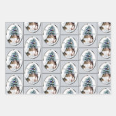 Shetland Sheepdog Sheltie Christmas Geschenkpapier Set (Vorderseite 2)