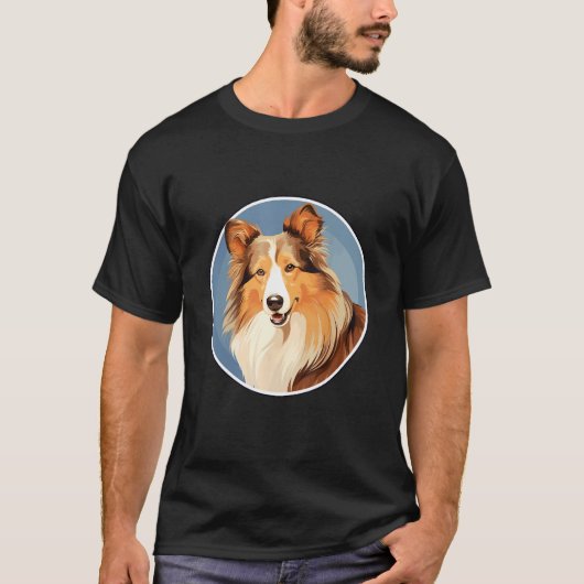Shetland Sheepdog Sheltie Dog Breed T-Shirt (Vorderseite)