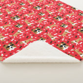 Shetland Sheepdog Sheltie Dog Pattern Sherpadecke (3/4)