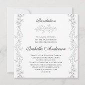 Shetland Sheepdog Sheltie Garden Tapestry Invites Dankeskarte (Rückseite)