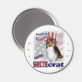 Shetland Sheepdog Sheltie Geschenke Magnet (Vorderseite/Rückseite)
