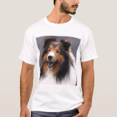 Shetland Sheepdog Sheltie Geschenke T-Shirt (Vorderseite)