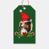 Shetland Sheepdog Sheltie Gift Tags Geschenkanhänger (Rückseite)