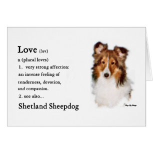 Shetland Sheepdog Sheltie Kunst Geschenke