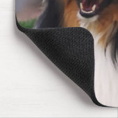 Shetland Sheepdog Sheltie Kunst Geschenke Mousepad (Ecke)