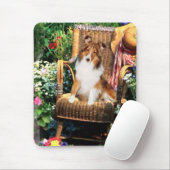Shetland Sheepdog Sheltie Kunst Geschenke Mousepad (Mit Mouse)