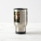 Shetland Sheepdog Sheltie Kunst Geschenke Reisebecher (Mittel)